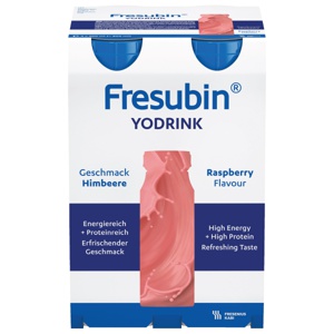 Fresubin YoDrink næringsdrikk bringebær 4x200 ml produktbilde