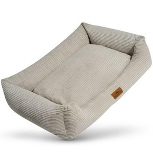 Freudentier Orthopädisches Hundebett aus stilvollem Cord M Produktbild