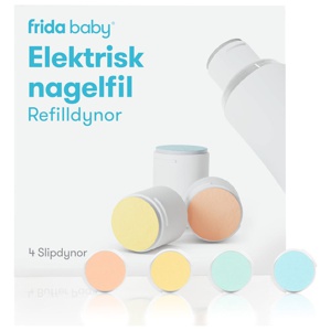 Frida Baby Elektrisk Nagelfil Refilldynor 4 st produkt bild