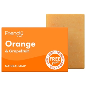 Friendly Appelsin & Grapefrugt Sæbe 95 g produktbillede
