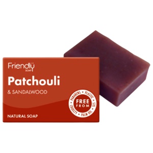 Friendly Sæbebar Patchouli 95 g produktbillede