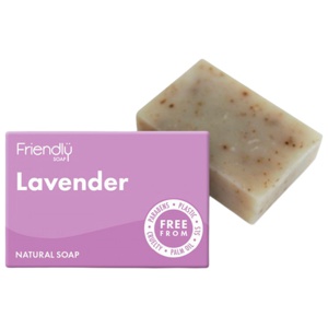 Friendly SæbebarLavendel 95 g produktbillede