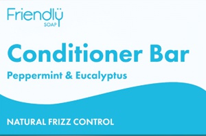 Friendly Soap Conditioner Bar Peppermint & Eucalyptus 90g product image