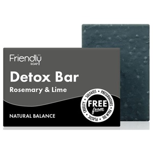 Friendly Soap Detox Bar Rosemary & Lime 95g produkt bild