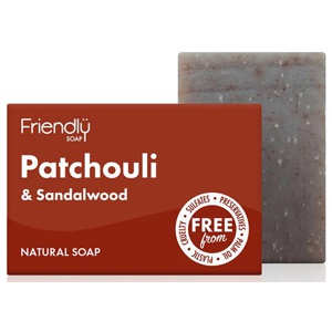 Friendly Soap Tvål Patchouli & Sandalwood 95g produkt bild