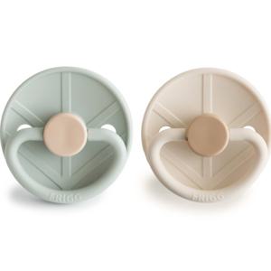 FRIGG Little Viking Silikon 2-pack (Sage/Cream) produkt bild