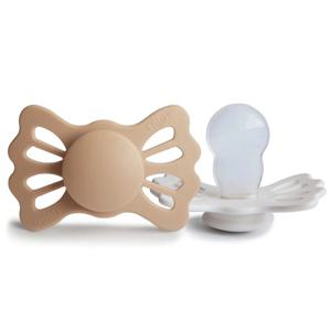 FRIGG Lucky Symmetrical Silicone 2-Pack Silky Satin/Cream Size 2 produkt bild