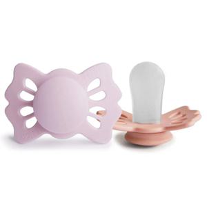 FRIGG Lucky Symmetrical Silicone 2-Pack Soft Lilac/Pretty in Peach Size 1 produkt bild