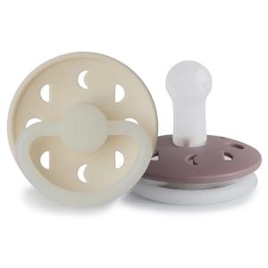 FRIGG Moon Phase Silicone 2-Pack Cream Night/Twilight Mauve Night Size 2 produkt bild