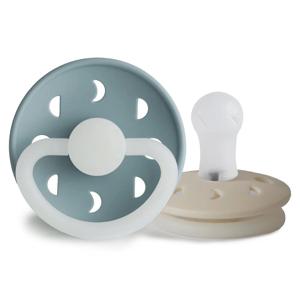 FRIGG Moon Phase Silicone 2-Pack Stone Blue Night/Cream Night Size 1 produkt bild