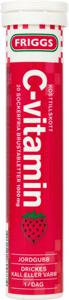 Friggs C-Vitamin Jordgubb 20 brustabletter produkt bild