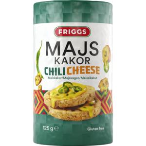 Friggs Majskakor Chilicheese 125 g produkt bild