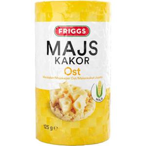 Friggs Majskakor Ost 125 g produkt bild