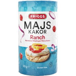 Friggs Majskakor Ranch 125 g produkt bild