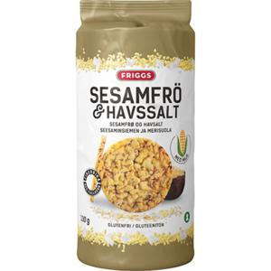 Friggs Majskakor Sesam & Havssalt 130 g produkt bild