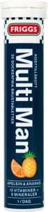 Friggs Multivitamin Man 20 brustabletter produkt bild