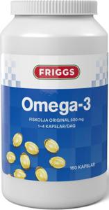 Friggs Omega-3 160 kapslar produkt bild