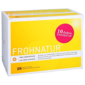 FROHNATUR PRO SEROTONIN 28 St Trinkampullen Produktbild