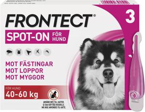 Frontect 40-60 kg, spot-on, lösning 3 x 6 ml produkt bild