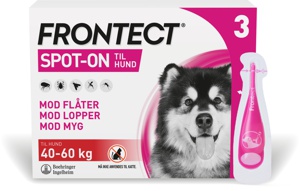 Frontect Spot On til hunde, 40-60 kg - 3 pipetter produktbillede