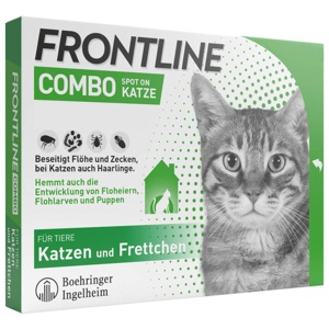FRONTLINE Combo Spot on Katze Lsg.z.Auft.a.Haut Produktbild