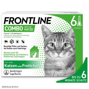 FRONTLINE Combo Spot on Katze Lsg.z.Auft.a.Haut Produktbild
