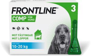 Frontline Comp, spot-on, lösning 134 mg/120,6 mg 3 x 1,34 ml produkt bild