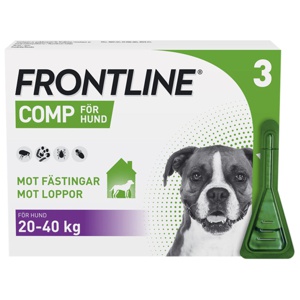 Frontline Comp, spot-on, lösning 268 mg/241,2 mg, 3 X 2,68 ml produkt bild
