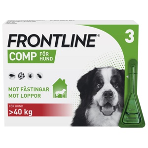 Frontline Comp 402 mg/361,8 mg Fipronil/Metopren, spot-on, lösning, 3x4,02 ml produkt bild