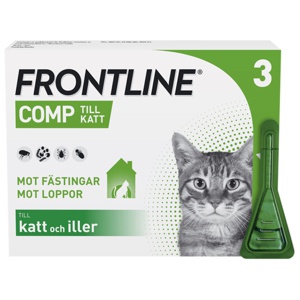 Frontline Comp, spot-on, lösning 50 mg/60 mg, 3 X 0,5 ml produkt bild