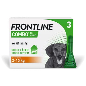 Frontline Combo Vet til hunde 2-10 kg 3 x 0,67 ml produktbillede