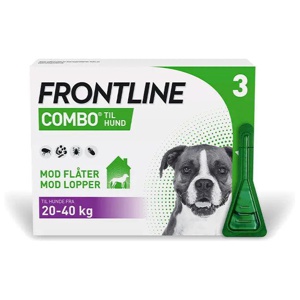 Frontline Combo Vet til hunde 20-40 kg 3 x 2,68 ml produktbillede