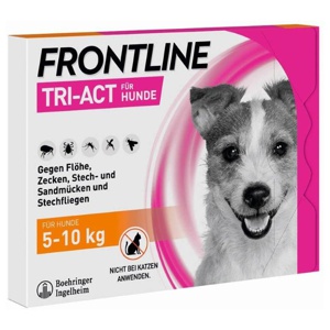 FRONTLINE Tri-Act Lsg.z.Auftropfen f.Hunde 5-10 kg Produktbild