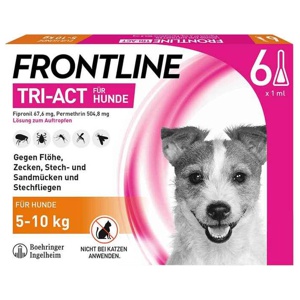 FRONTLINE Tri-Act Lsg.z.Auftropfen f.Hunde 5-10 kg Produktbild