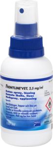Frontline Vet. Kutan spray 2,5 mg/ml 100 ml produkt bild