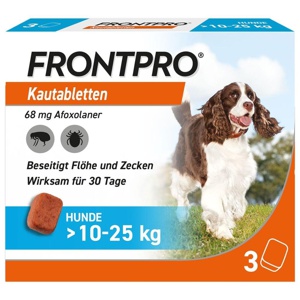 FRONTPRO 68 mg Kautabletten f.Hunde >10-25 kg Produktbild