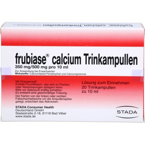 FRUBIASE CALCIUM T Trinkampullen Produktbild
