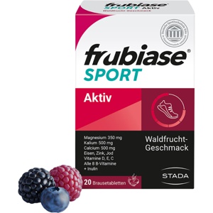 FRUBIASE SPORT Waldfrucht Brausetabletten Produktbild