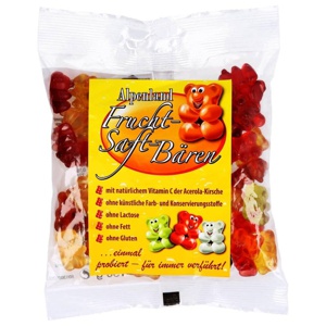 FRUCHTSAFTBÄREN Alpenland kleine Bären Produktbild