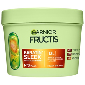 Fructis Keratin Sleek Mask 370ml produktbilde