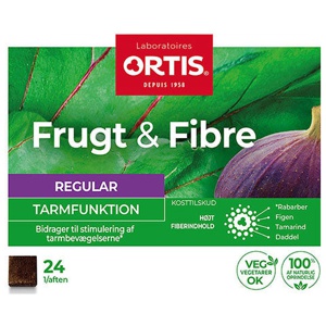 Frugt & Fibre tyggeterning 24 stk produktbillede