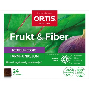 Frukt & Fiber 24 Terninger produktbilde