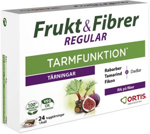 Frukt & Fibrer 24 tuggtärningar produkt bild