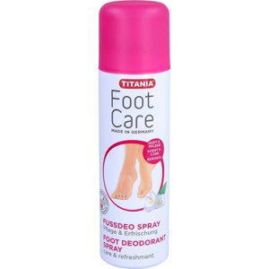 Fußdeo 200 ml Spray Titania - Bei schwitzigen Füßen Produktbild