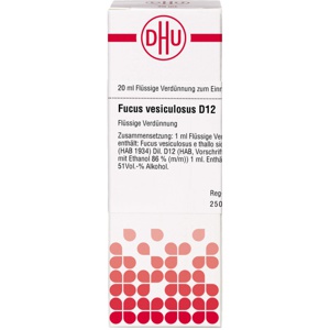 FUCUS VESICULOSUS D 12 Dilution Produktbild