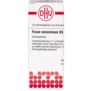 DHU Fucus vesiculosus D 3 Globuli, 10 g Globuli Produktbild