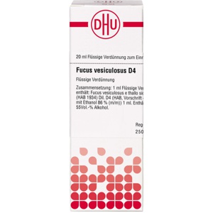 FUCUS VESICULOSUS D 4 Dilution Produktbild