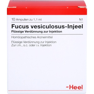 FUCUS VESICULOSUS INJEEL Ampullen Produktbild