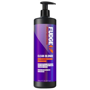 Fudge Clean Blonde Violet Toning Shampoo 1000ml produkt bild
