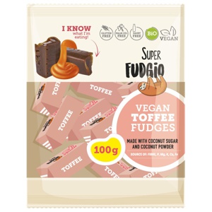 Fudge Toffee 100g Super Fudgio produkt bild